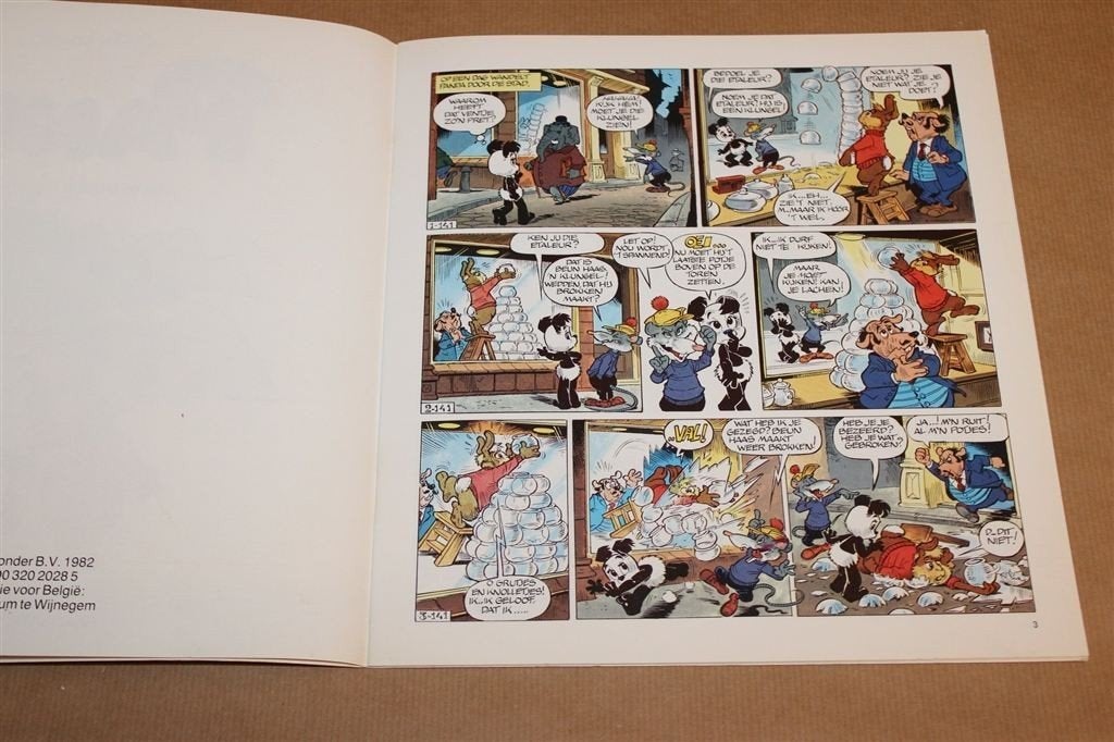 Panda en de Meester-Klungel — Marten Toonder en Piet Wijn, Eén stripboek, Ophalen of Verzenden, Gelezen