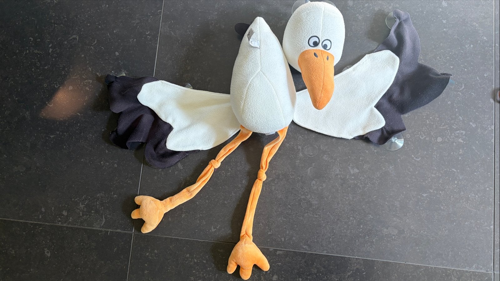 Prénatal Ooievaar Raamdecoratie Geboorte, Ophalen of Verzenden, Zo goed als nieuw, Geboortebord