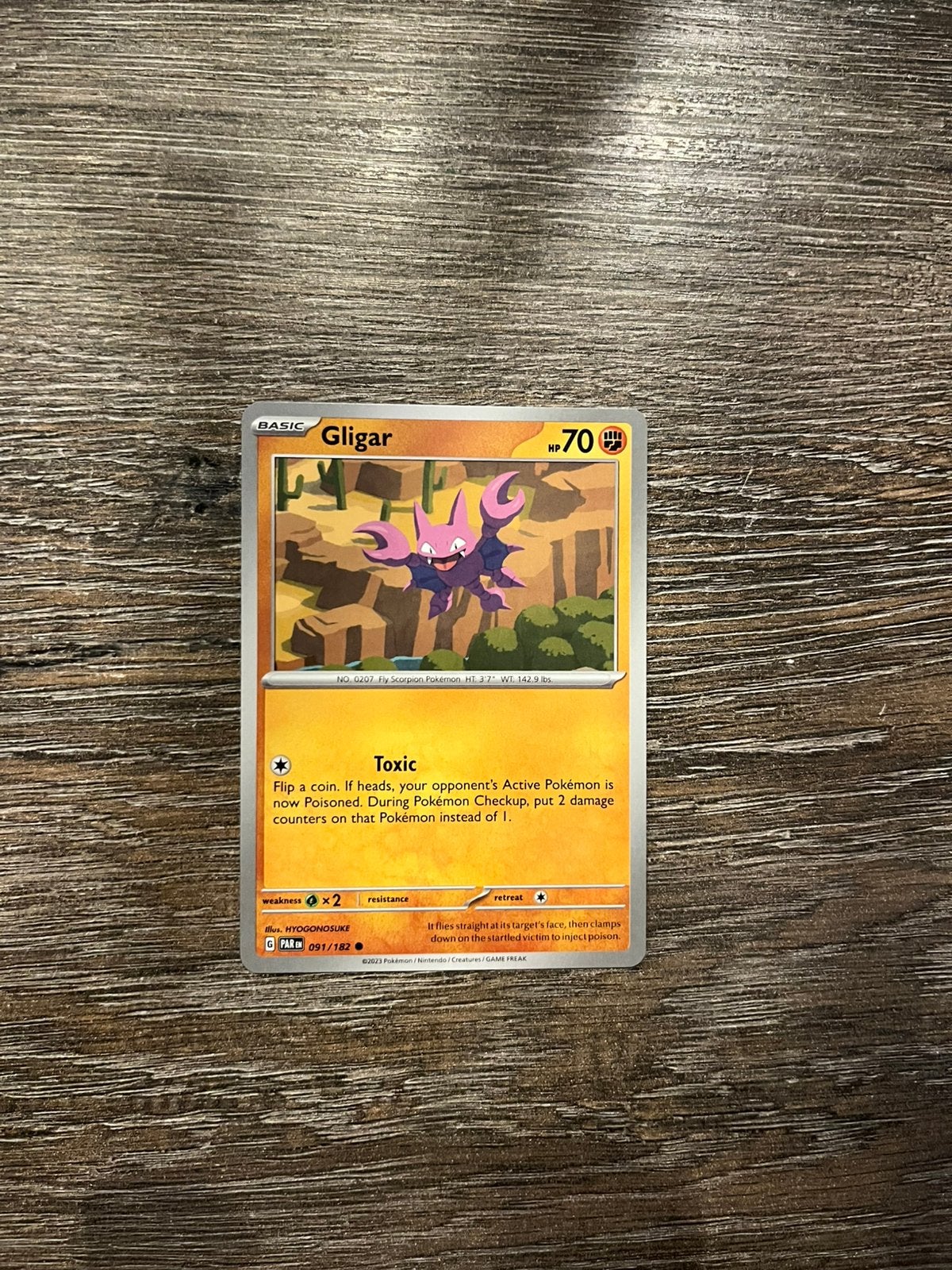 Gligar PAR 091/182, Ophalen of Verzenden, Zo goed als nieuw