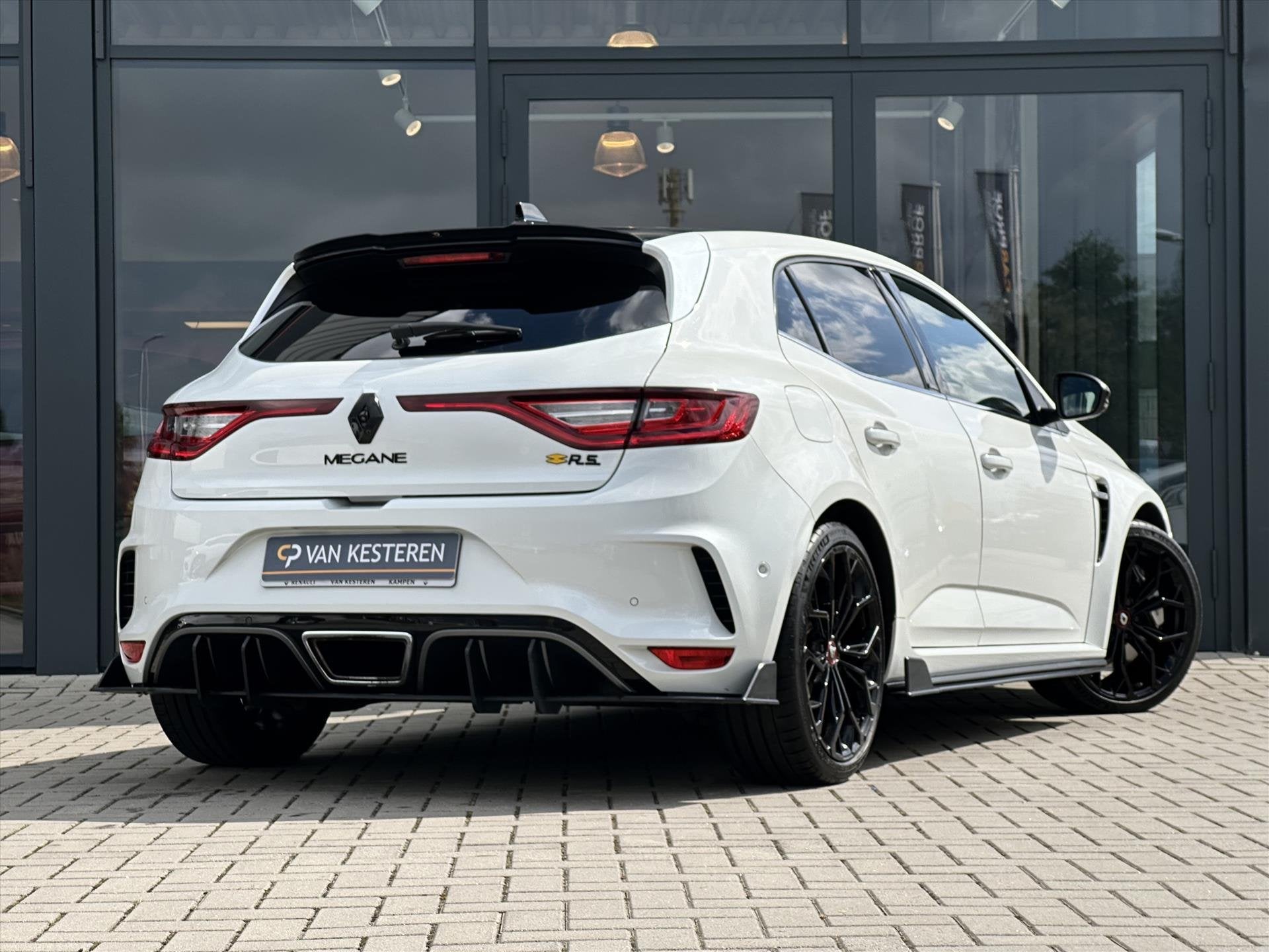 Renault Megane RS 280 EDC | NL dealer Auto | Maxton Bodykit, Auto's, Stof, Gebruikt, 4 cilinders, Wit