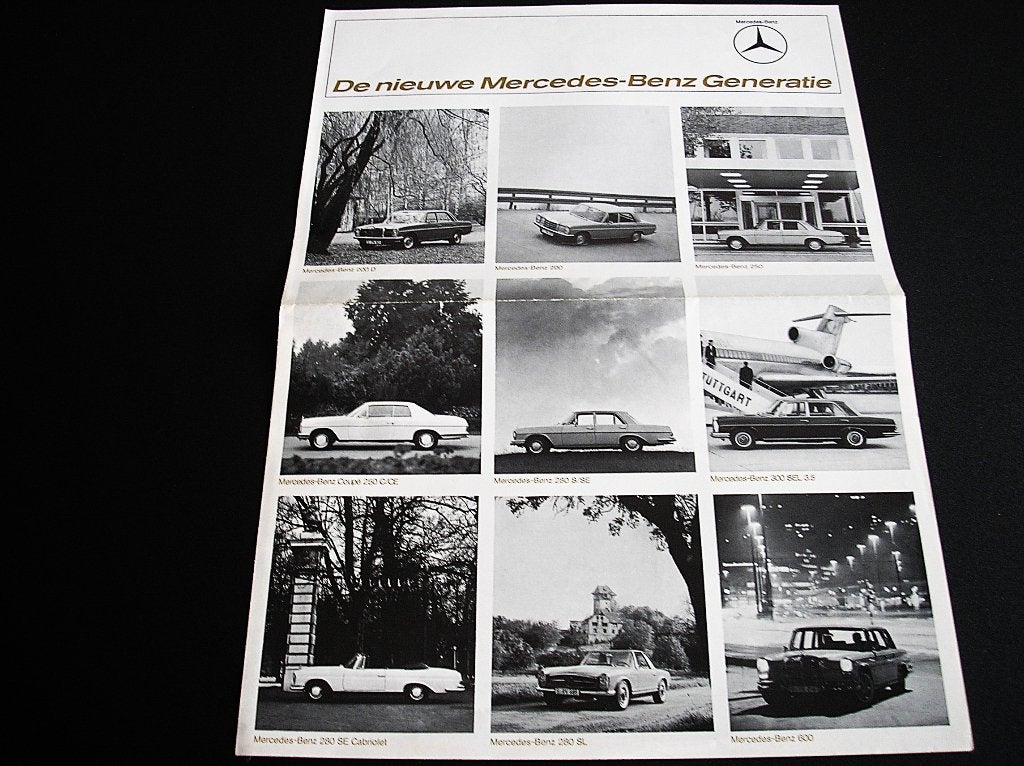 De nieuwe Mercedes-Benz Generatie, juni 1970, Boeken, Ophalen of Verzenden, Gelezen, Mercedes