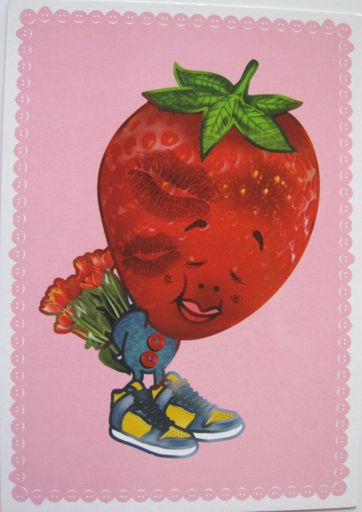 Voor het kind - aardbei - 2004 - nieuw, Verzenden, 1980 tot heden, Ongelopen, Overige thema's