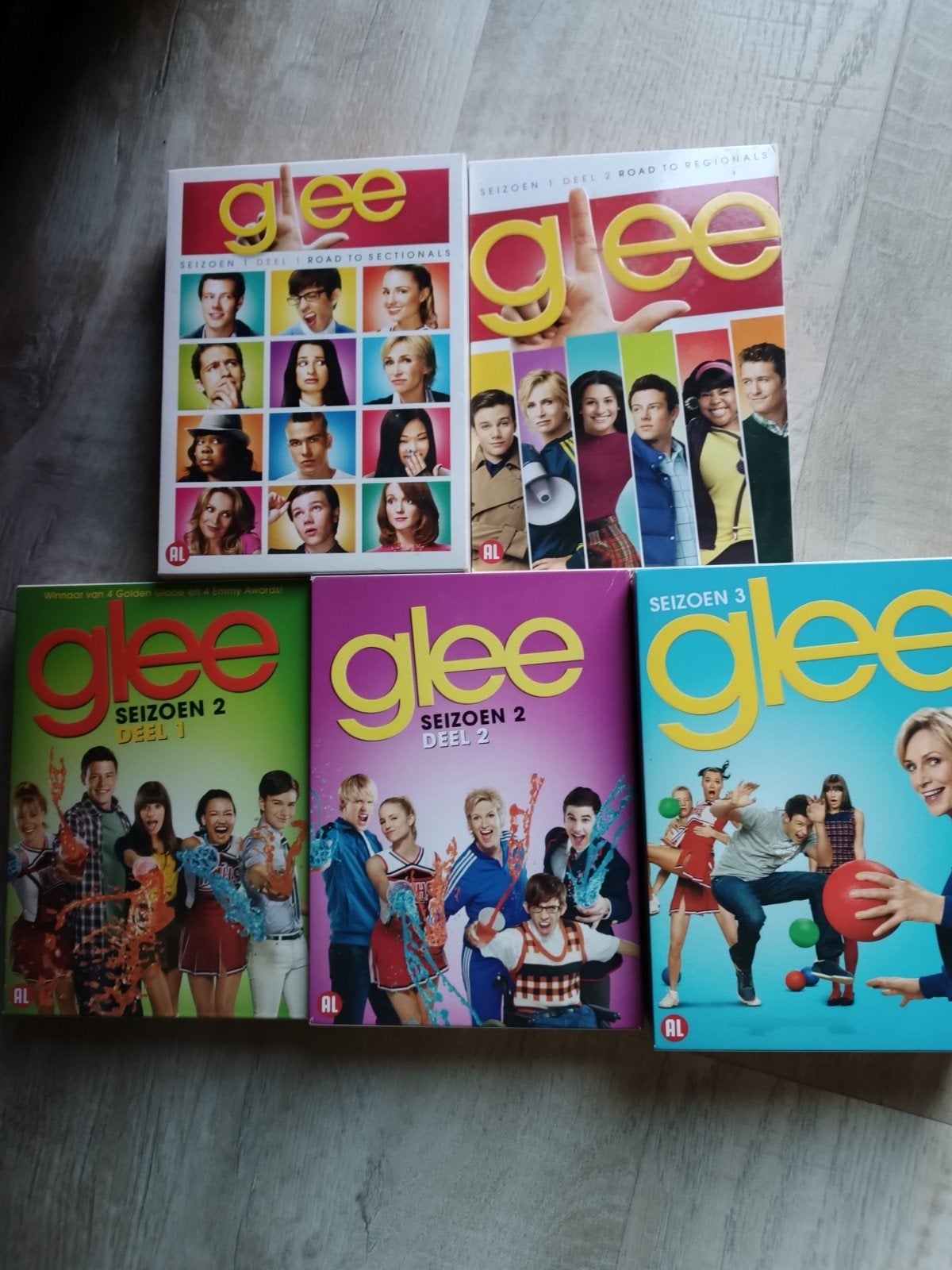 Glee DVD Boxset Seizoen 1, 2 en 3 - Complete Serie, Engels, Drama, Ophalen of Verzenden, Zo goed als nieuw
