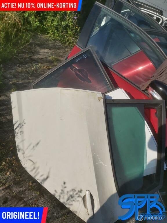 Seat Ibiza 6J LB9A LINKSACHTER DEUR LINKS ACHTER PORTIER 5DR, Gebruikt, Deur, Ophalen of Verzenden, Seat