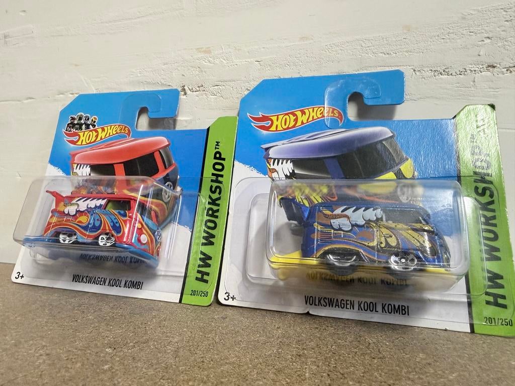 Hot Wheels Volkswagen Kool Kombi set van 2, Ophalen of Verzenden, Nieuw, Auto
