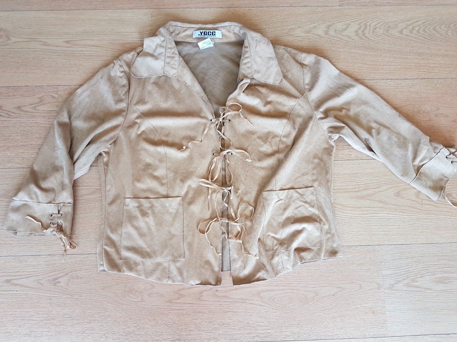 Blouse/ jasje maat 46, Kleding | Dames, Ophalen of Verzenden, Gedragen, Maat 46/48 (XL) of groter, Bruin