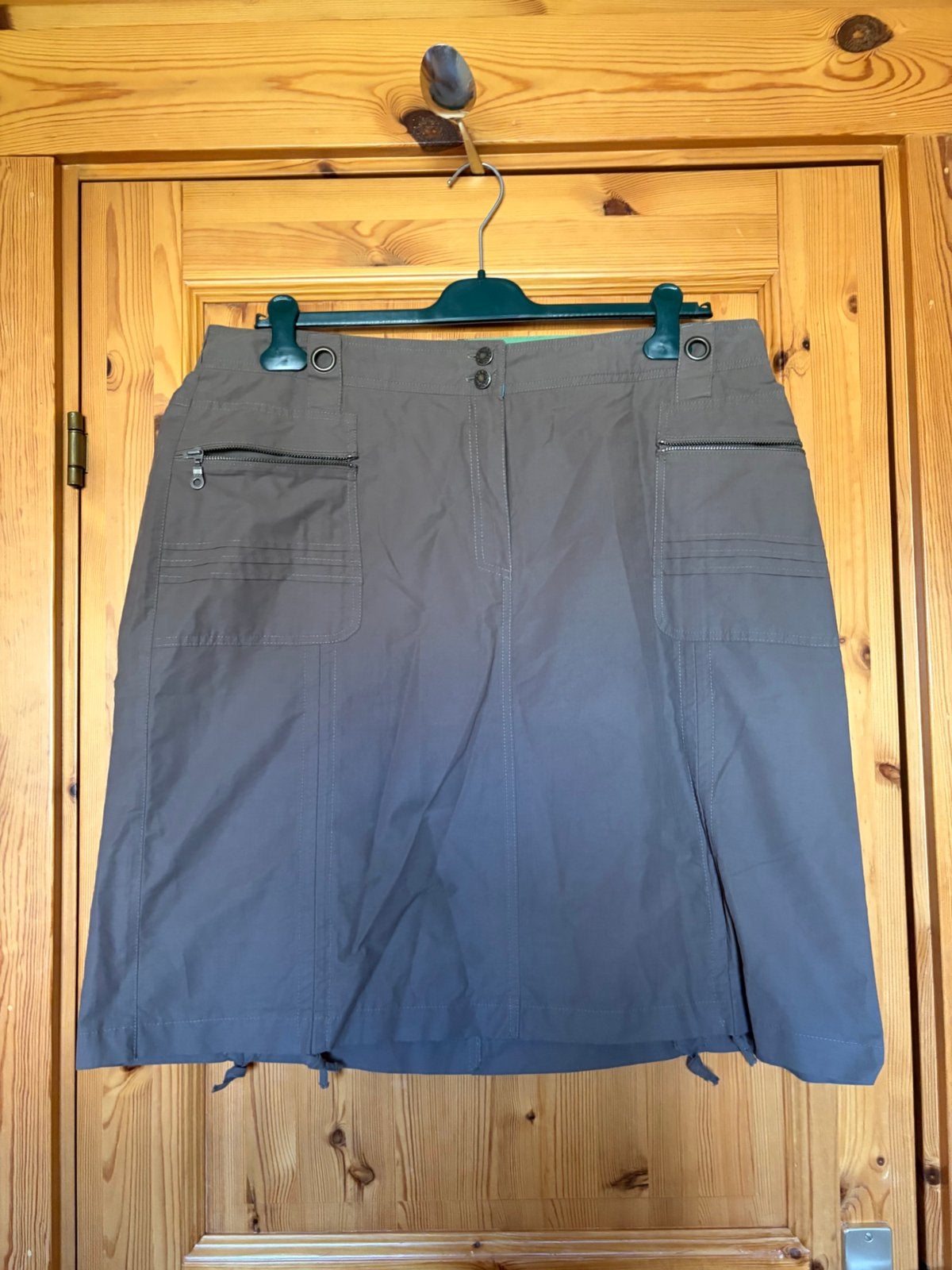Rok groen miss etam 52 elastiek in achterband 64 cm, Kleding | Dames, Ophalen of Verzenden, Zo goed als nieuw, Groen, Rok