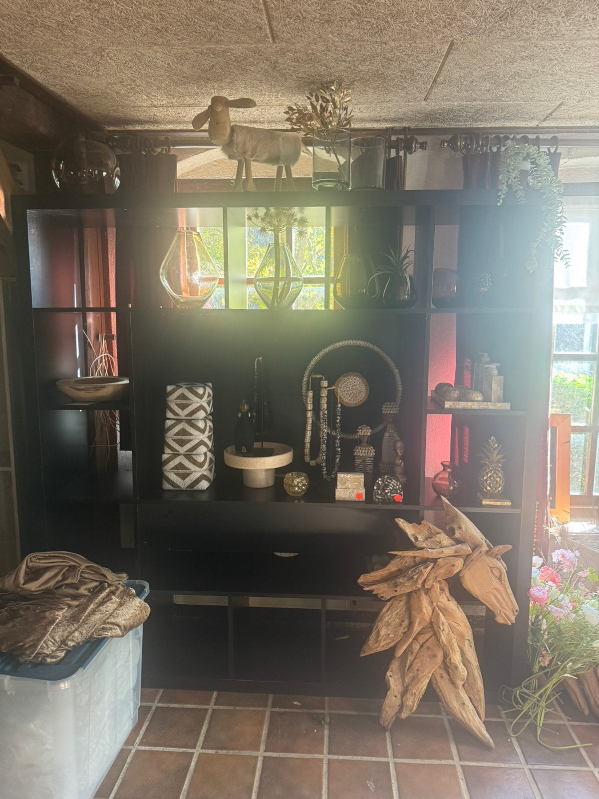 Ikea kallax kast / tv wandmeubel, Huis en Inrichting, Ophalen, Gebruikt, 25 tot 50 cm, Minder dan 100 cm