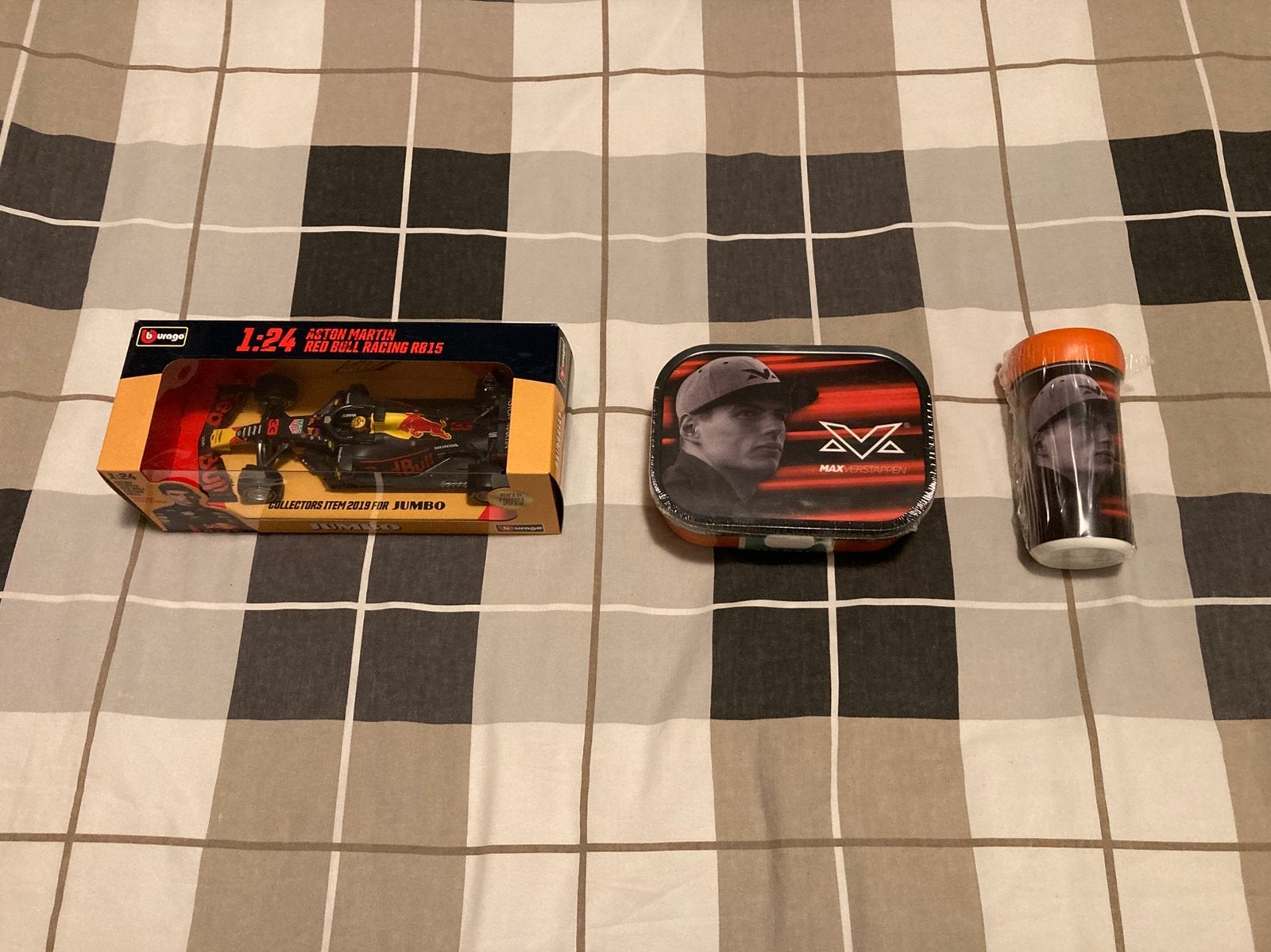 Mepal Lunchtrommel en drinkbeker plus auto Max verstappen, Ophalen of Verzenden, Nieuw, Formule 1