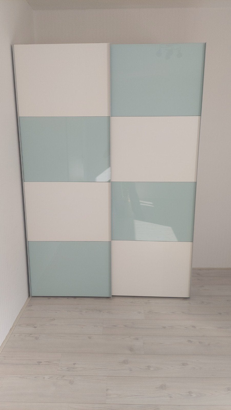 Kledingkast met schuifdeuren - 150x215 cm, Huis en Inrichting, Met deur(en), Gebruikt, 200 cm of meer, 150 tot 200 cm