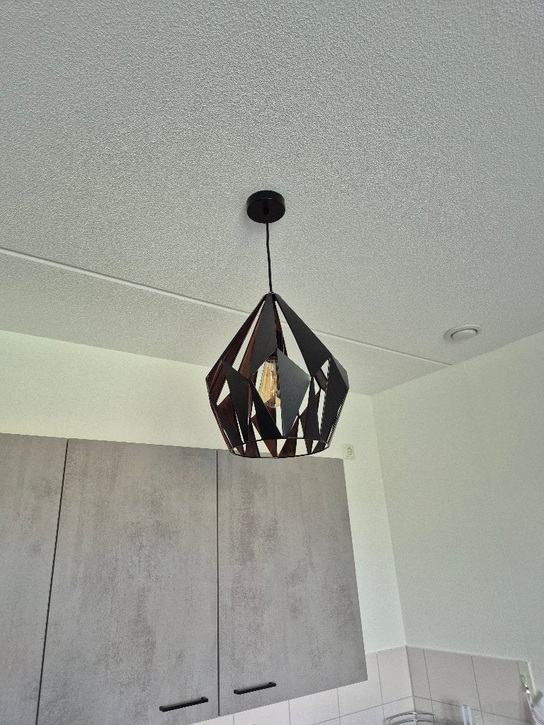 EGLO Carlton 1 Hanglamp - Dimbaar E27 - Ø 31 cm, Huis en Inrichting, Ophalen, Zo goed als nieuw, E27 (groot)
