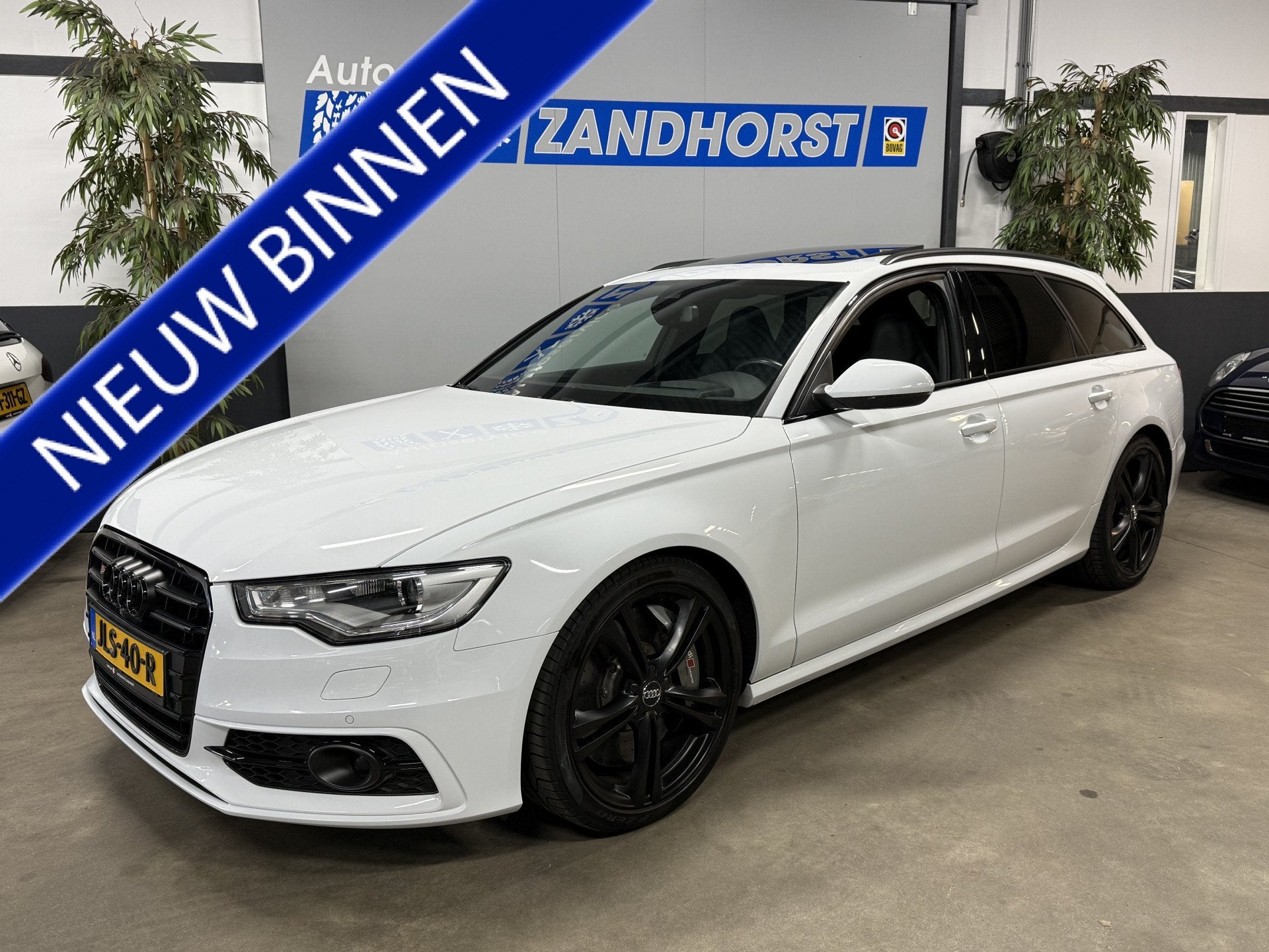 Audi A6 Avant 4.0 TFSI S6 quattro Pro Line Plus (bj 2013), Auto's, Automaat, Euro 5, Gebruikt, Wit