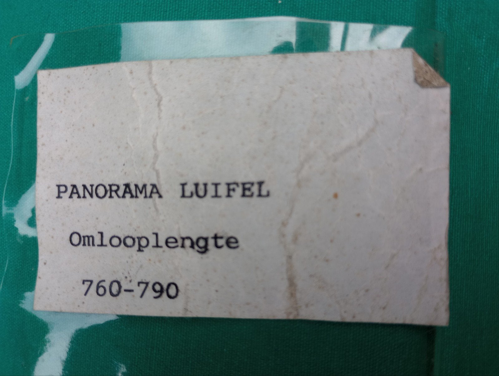Caravan luifel ten Cate, omloopmaat 760-790 ( ZONDER FRAME ), Ophalen