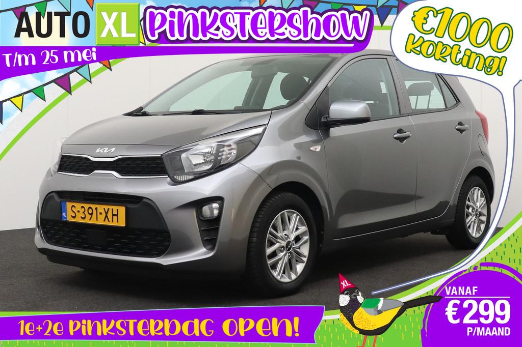 Kia Picanto 1.0 DPi DynamicLine 5p Camera Carplay Cruise LMV, Voorwielaandrijving, Stof, Gebruikt, Origineel Nederlands