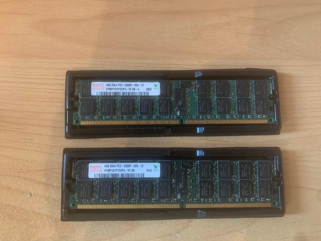 Hynix DDR2 4Gb 555Mhz server geheugen aangeboden, Computers en Software, RAM geheugen, Server, Ophalen of Verzenden, Zo goed als nieuw
