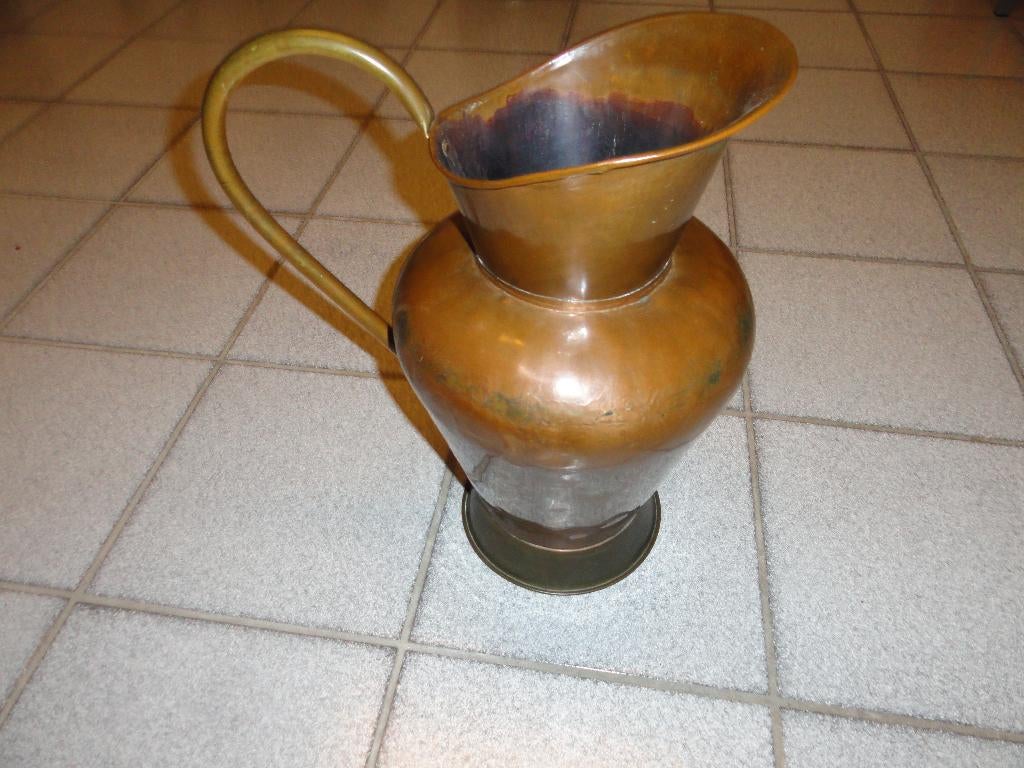 grote koperen kan - rood koper, Ophalen, Koper