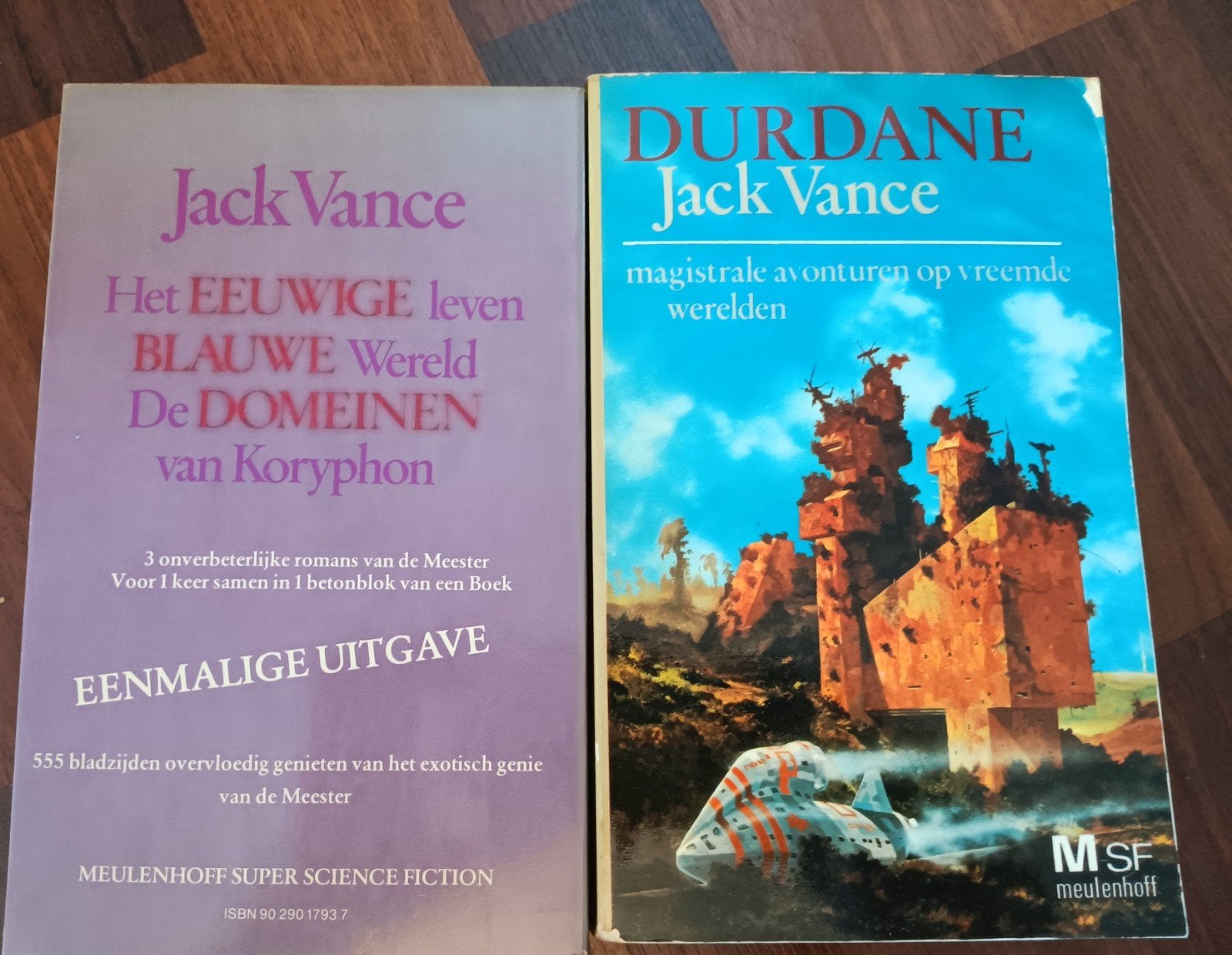 2 Jack Vance boeken,4 verhalen, Ophalen of Verzenden, Gelezen, Jack Vance