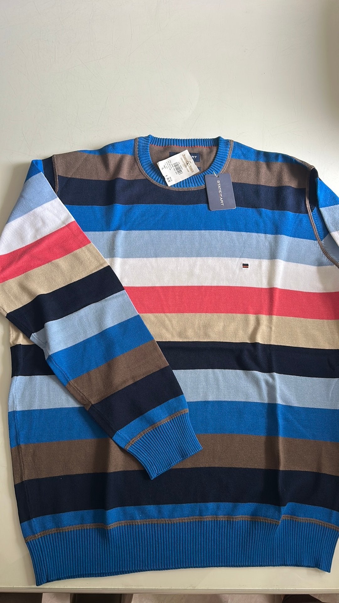 State of Art trui maat XL, Ophalen of Verzenden, Nieuw, Maat 56/58 (XL), Blauw