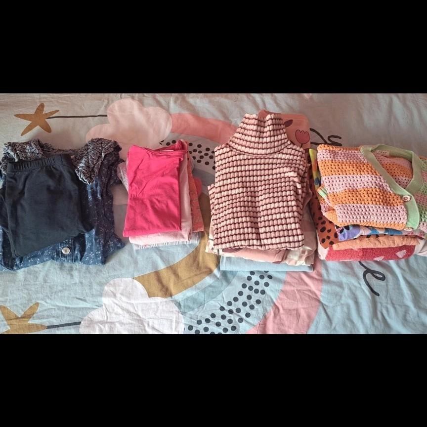 Kledingpakket meisje maat 116 voorjaar zomer, Ophalen of Verzenden, Gebruikt, Overige maten