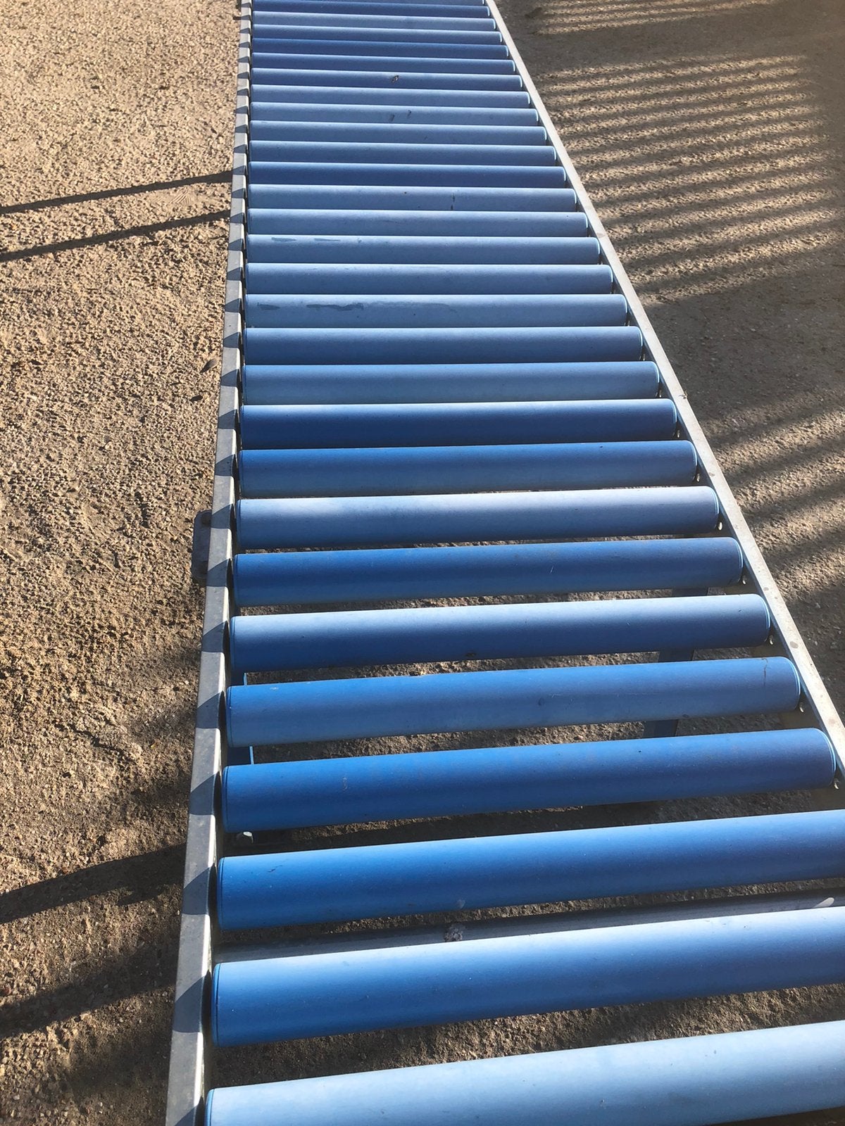 Rollerbaan 55cm breed lang 3meter, Ophalen, Gebruikt, Aluminium