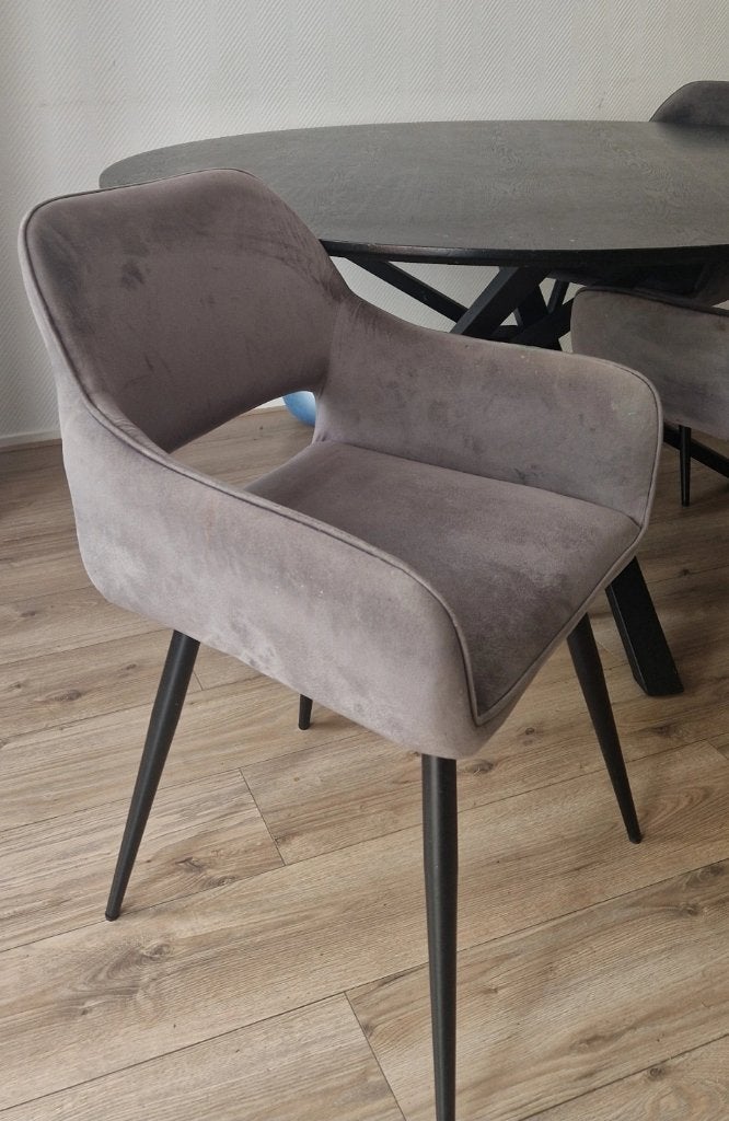 Eetkamer stoelen, Ophalen, Gebruikt, Vijf, Zes of meer stoelen, Stof