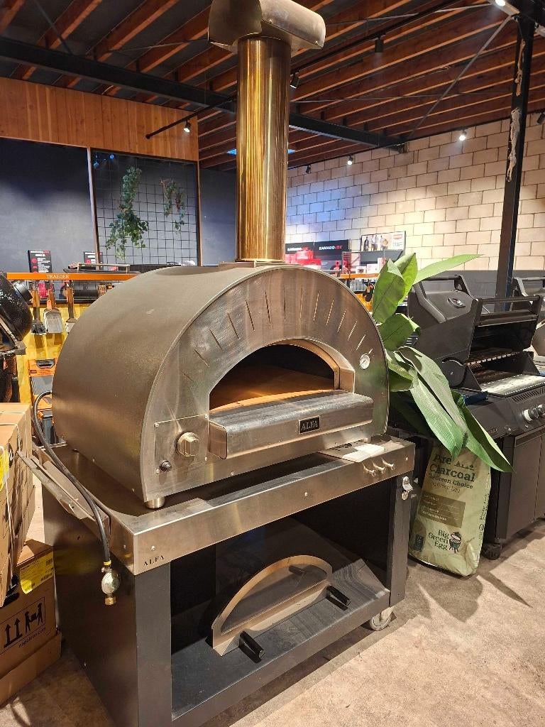 Alfa Forni Dolce Vita 5 pizze & verrijdbare tafel, Ophalen of Verzenden, Gebruikt, Alfa Forni