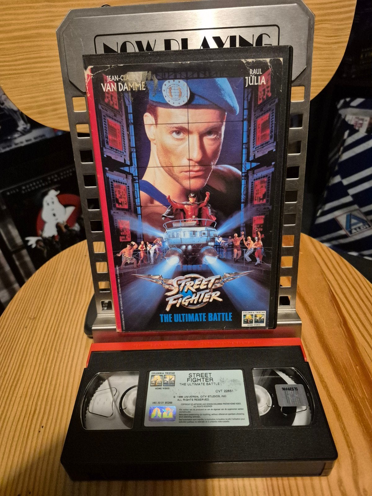 Street Fighter VHS - Originele Videotheek Uitgave, Martial arts, Nederlands ondertiteld, Ophalen of Verzenden, Vanaf 12 jaar