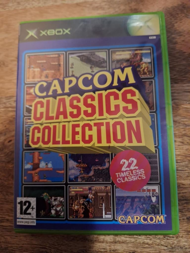 Capcom Classics Collection - Xbox, Spelcomputers en Games, Games | Xbox Original, Gebruikt, Overige genres, 2 spelers, Vanaf 12 jaar