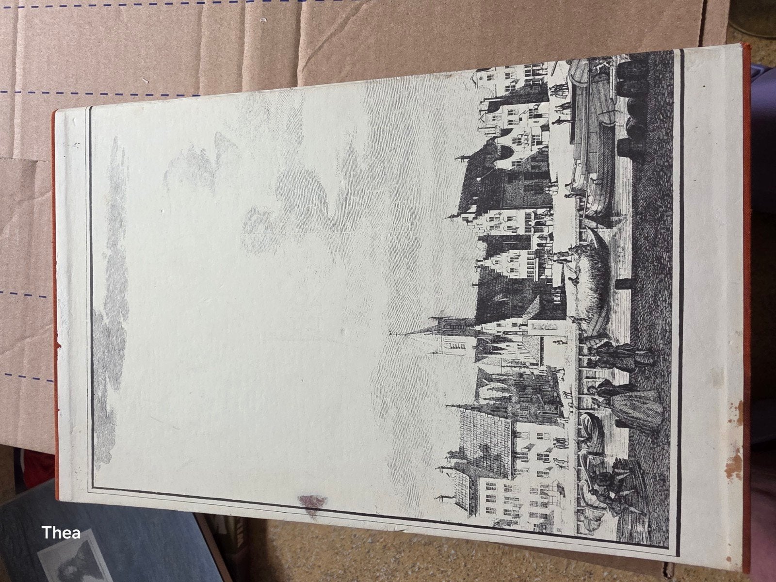 Het boek 'Merkwaardigheden der Stede Vlaardingen', Ophalen of Verzenden, 20e eeuw of later, Zo goed als nieuw, Onbekend