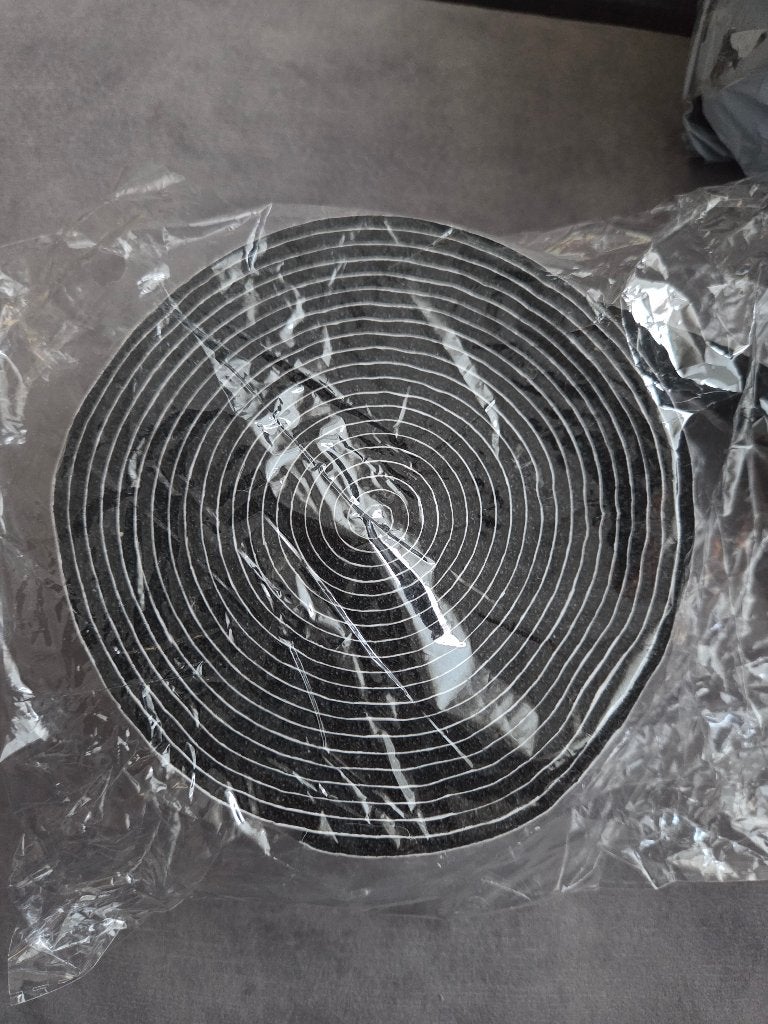 zelfklevende tochtstrip met borstelharen, Minder dan 4 cm, Overige materialen, Verzenden, Nieuw