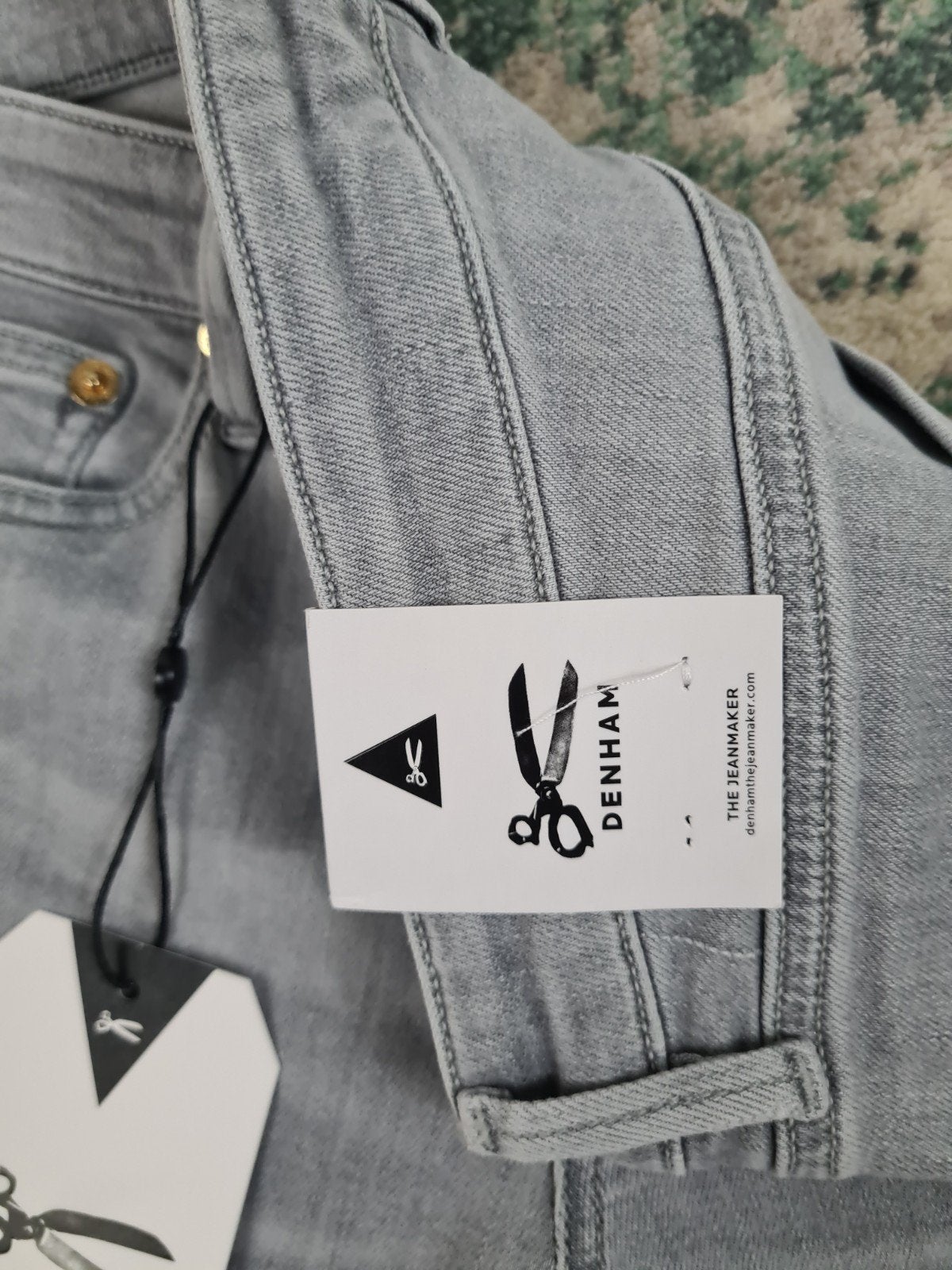 Denham Sharp Skinny Fit W29 L32 Grijs Nieuw Tulsi2932, Denham, Nieuw, Ophalen of Verzenden, W28 - W29 (confectie 36)