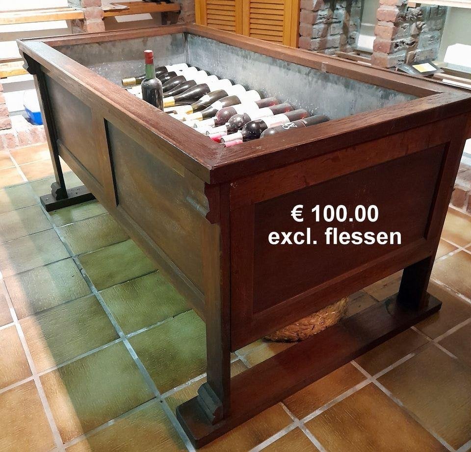 Eikenhouten Planten- Verkoopbak, Antiek en Kunst, Ophalen
