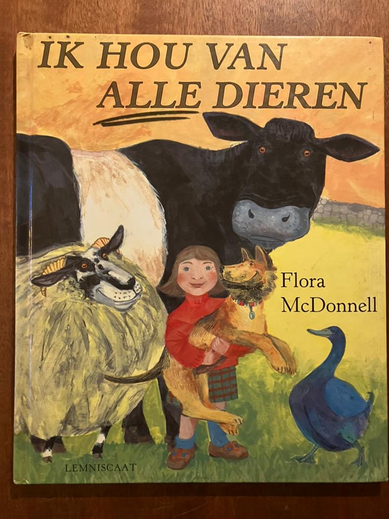 Lemniscaat Ik hou van alle dieren Flora McDonnel, Ophalen of Verzenden, Gelezen