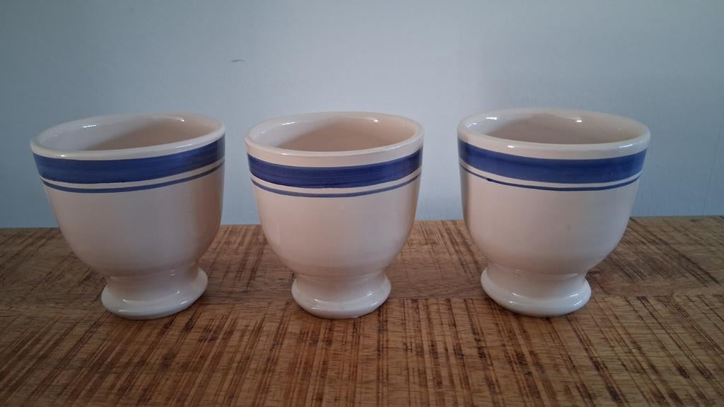 Vintage Levanceramica bekers samen € 5, Ophalen of Verzenden