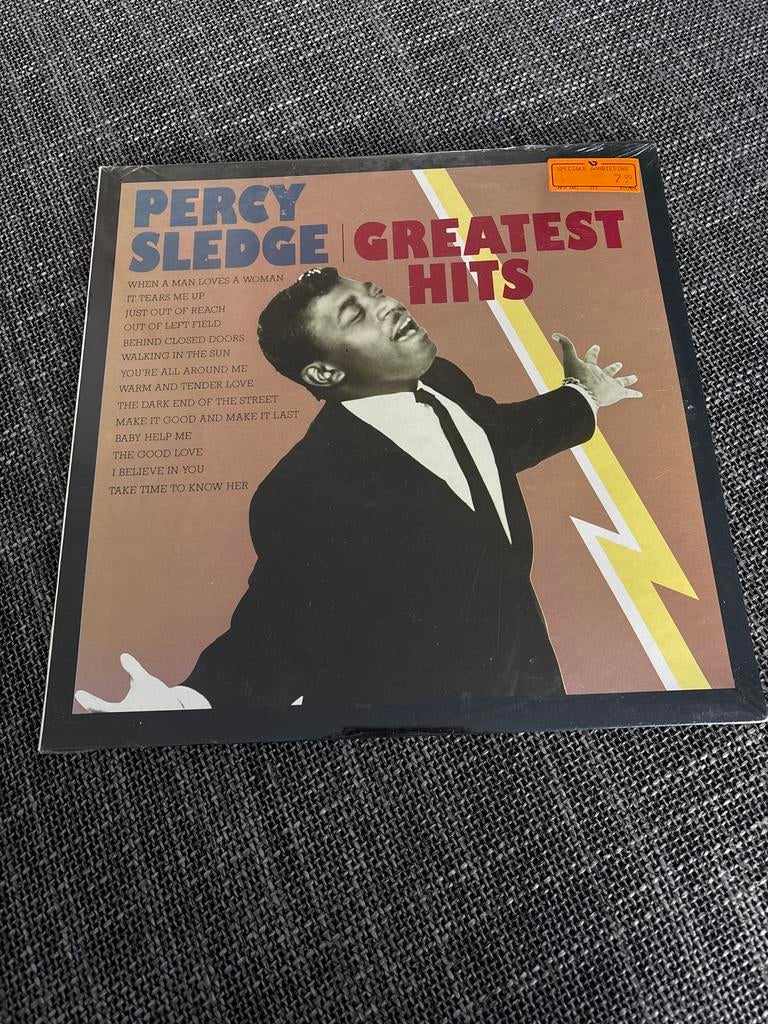 Percy Sledge - Greatest Hits LP (Vinyl), Cd's en Dvd's, Vinyl | Pop, Ophalen, Zo goed als nieuw, 12 inch
