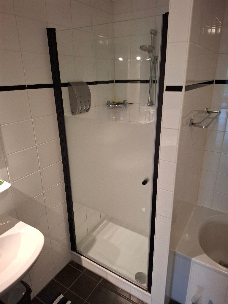 douchedeur, Ophalen, Gebruikt, Rvs, Douche