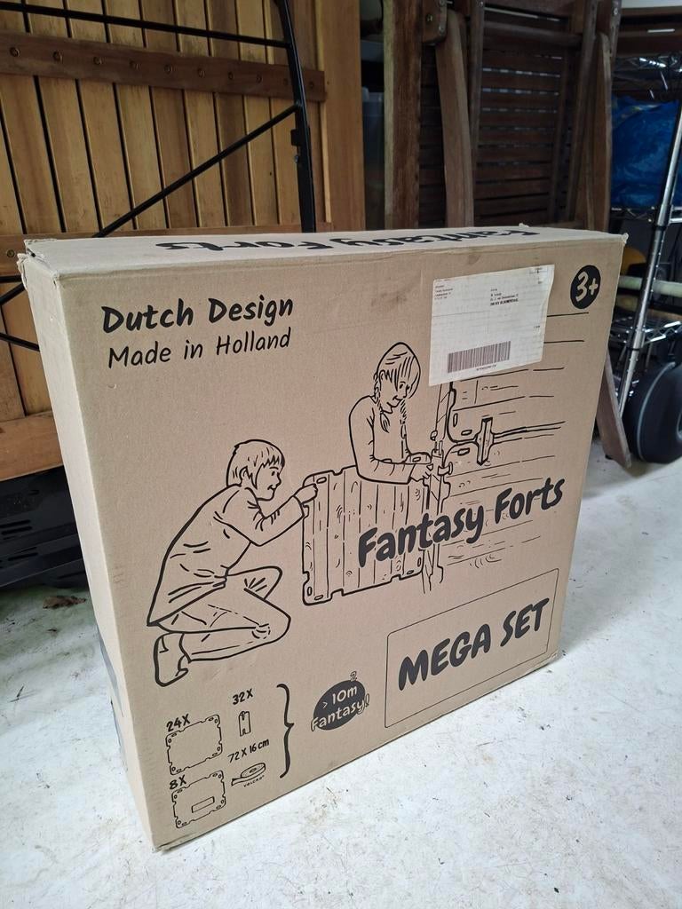 Fantasy Forts Mega Set met 32 platen - Dutch Design, Ophalen