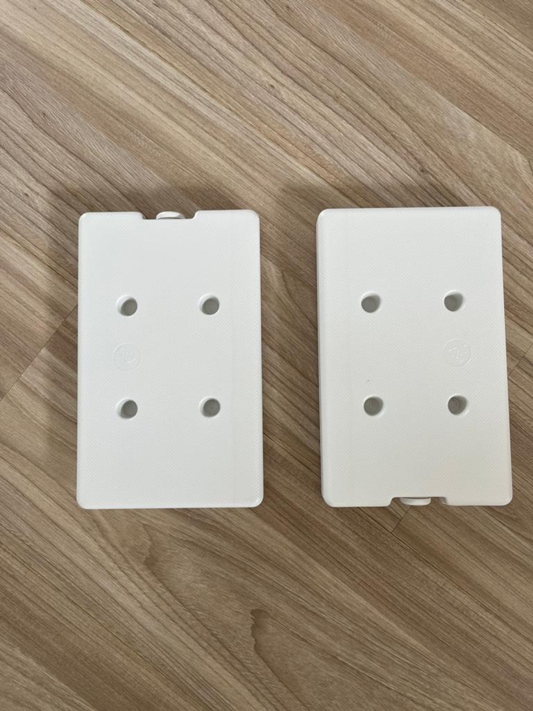 Twee koel elementen, Ophalen, Zo goed als nieuw, Koeltas, Koelelement