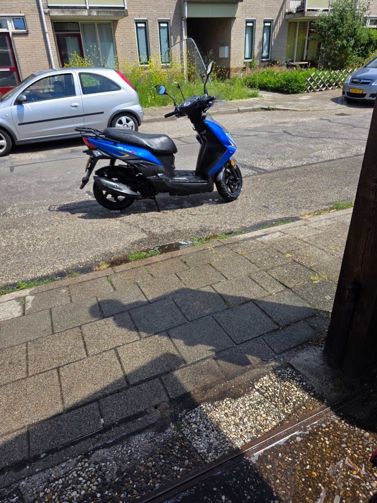 Sym Orbit IIl  4-takt scooter - Blauw, 24289 km, Gebruikt, Maximaal 45 km/u, Ophalen of Verzenden, Benzine