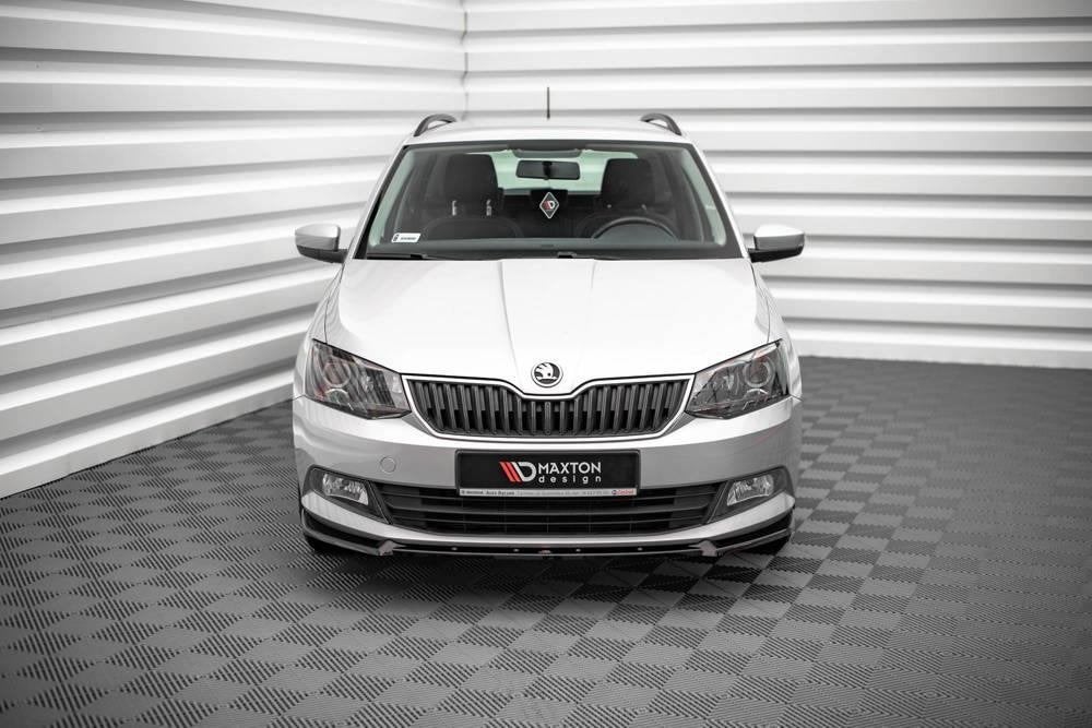 Maxton Design Spoiler Lip Splitter Voor Skoda Fabia MK3, Verzenden, Automotive Parts, A.parts@hotmail.nl, Trasmolenlaan 12 3447 GZ Woerden