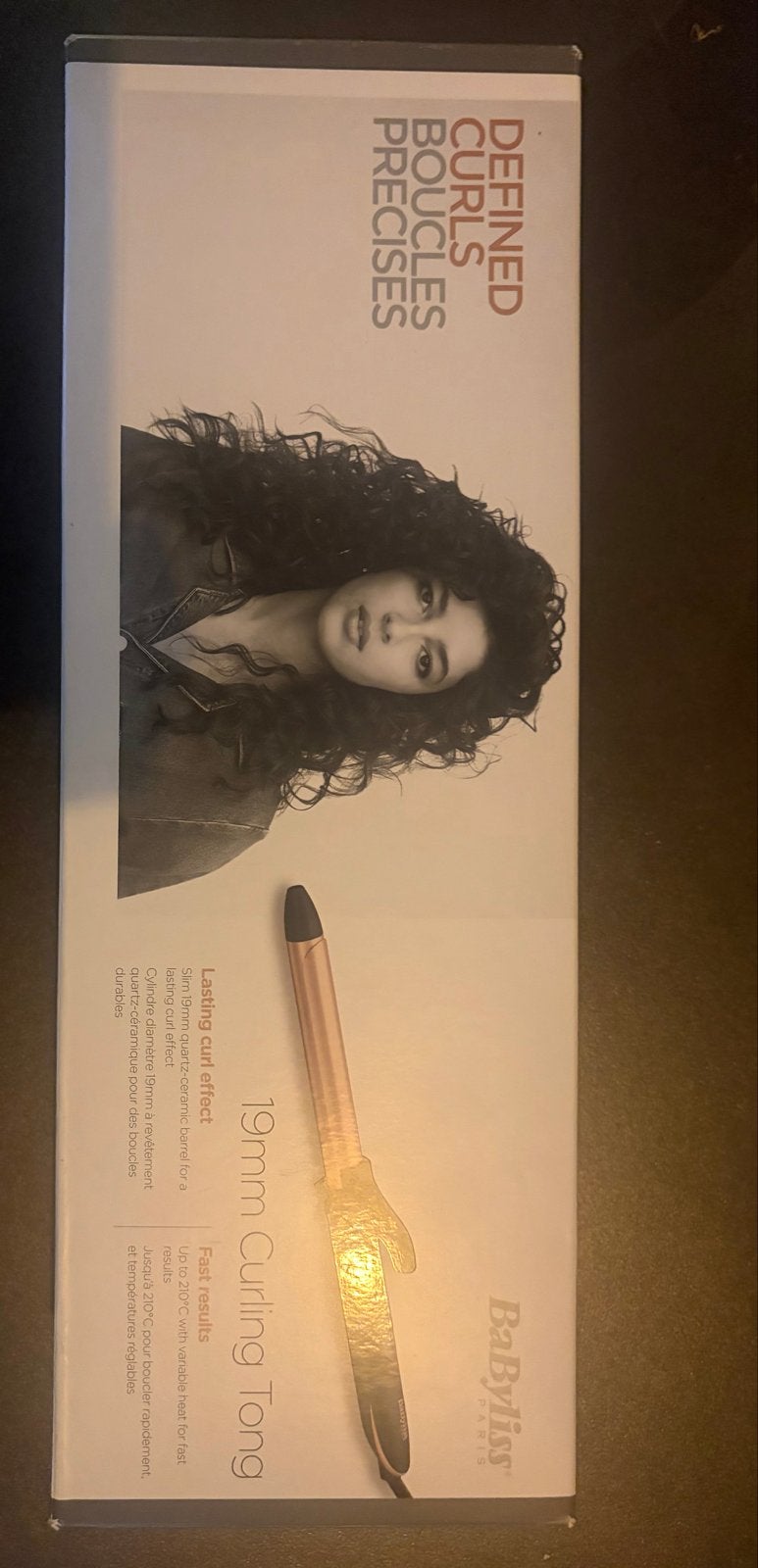 Babyliss 19mm Krultang - Defined Curls Precises, Ophalen of Verzenden, Nieuw, Krultang of Stijltang