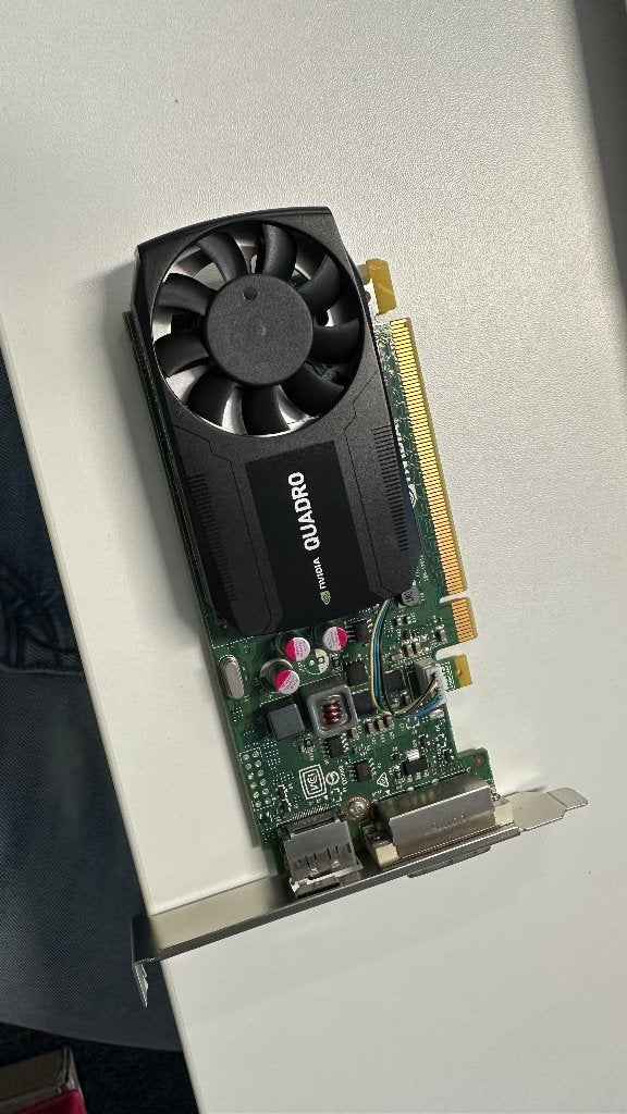 Nvidia Quadro K620 Grafische Kaart - Professionele GPU, Gebruikt, PCI-Express 2, GDDR3, DVI