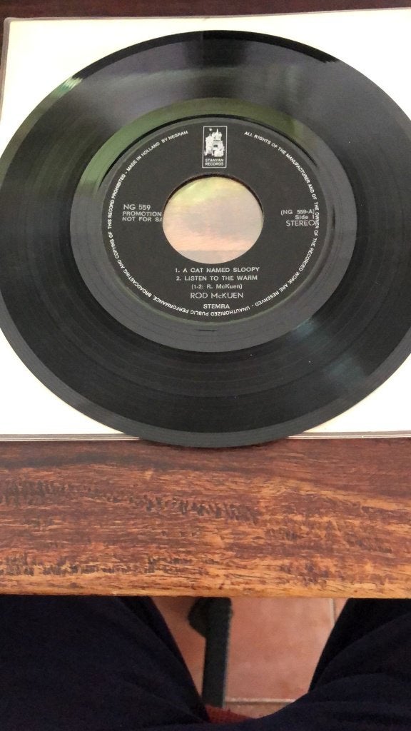 Rod McKuen – A Cat Named Sloopy -Listen To The Warm, Ophalen of Verzenden, Gebruikt, Pop