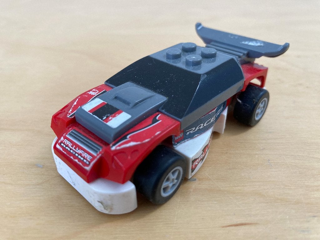 LEGO Racers - McDonalds Happy Meal Racers Car 3 - Raceauto 2, Gebruikt, Lego, Ophalen of Verzenden, Compleet