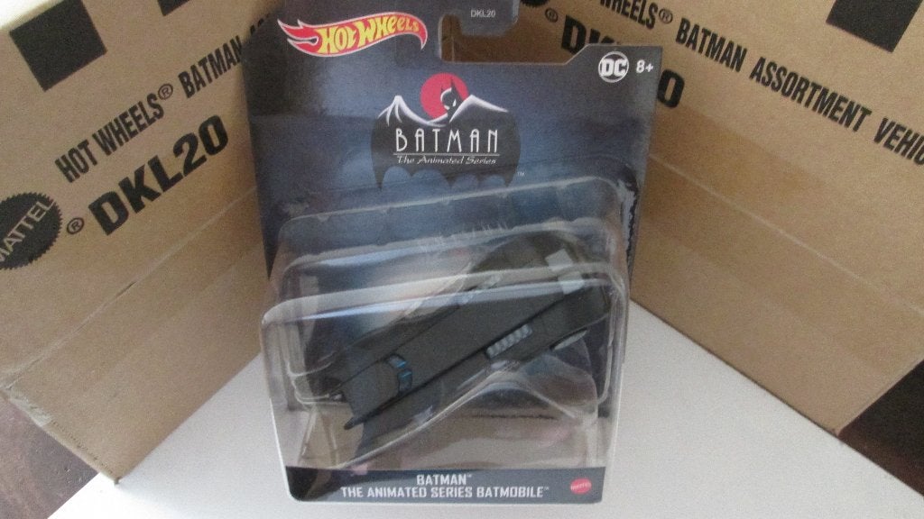Hot Wheels Batmobiel The Animated Series 1:50 !!!, Ophalen of Verzenden, Nieuw, Auto, Overige merken