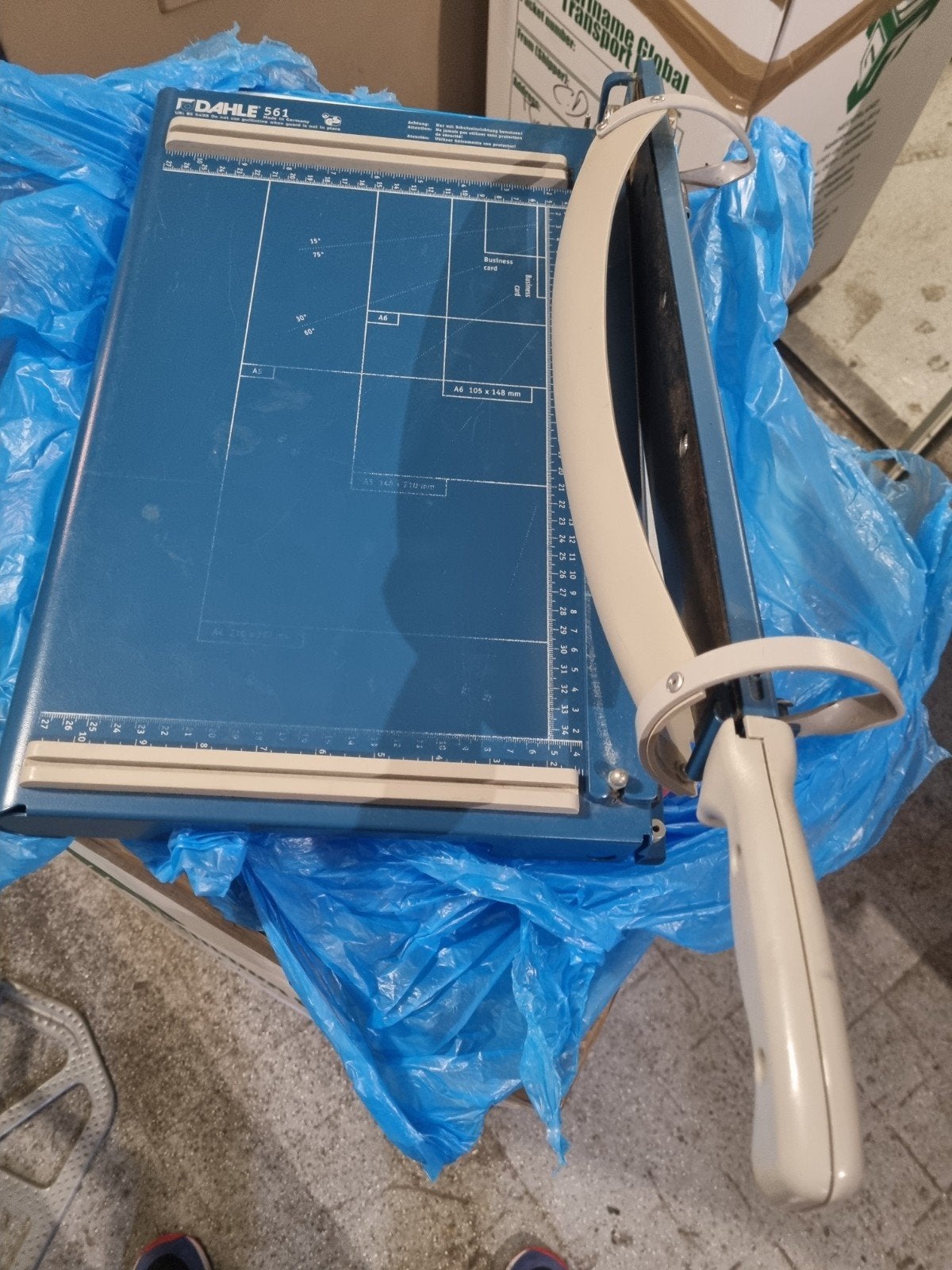 DAHLE 561 bordschaar snijmachine is een professionele en ro, Ophalen of Verzenden