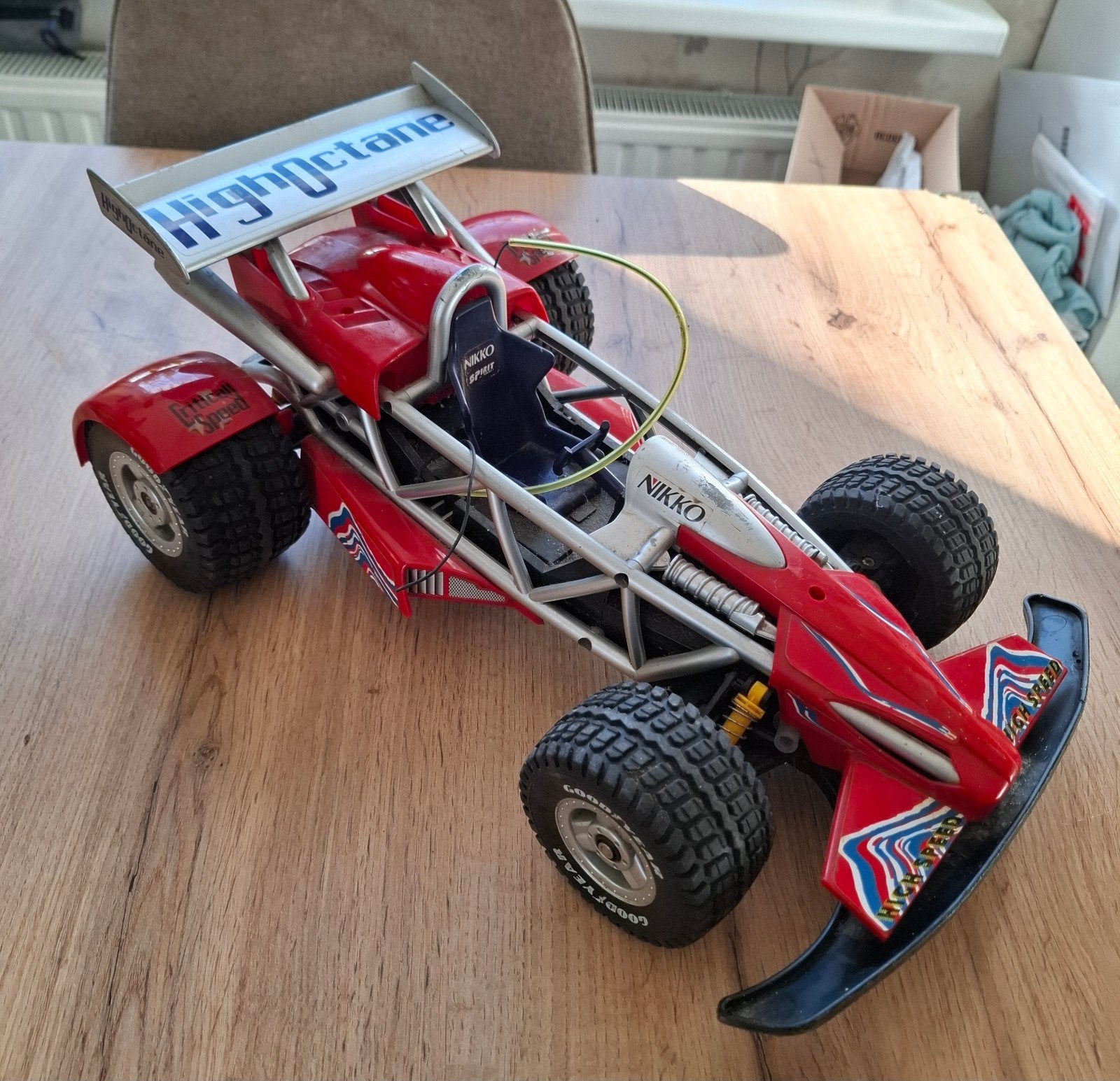 Vintage Nikko High Octane RC Buggy ( jaren 80), Ophalen of Verzenden, Gebruikt, Overige schalen, Auto offroad