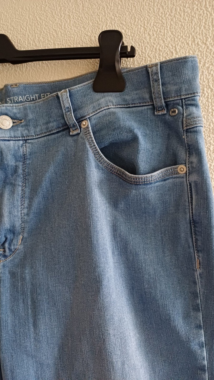 Gerry Weber jeans, maat 46, lichtblauw Annik straight fit, Kleding | Dames, Overige jeansmaten, Gerry Weber, Gedragen, Verzenden