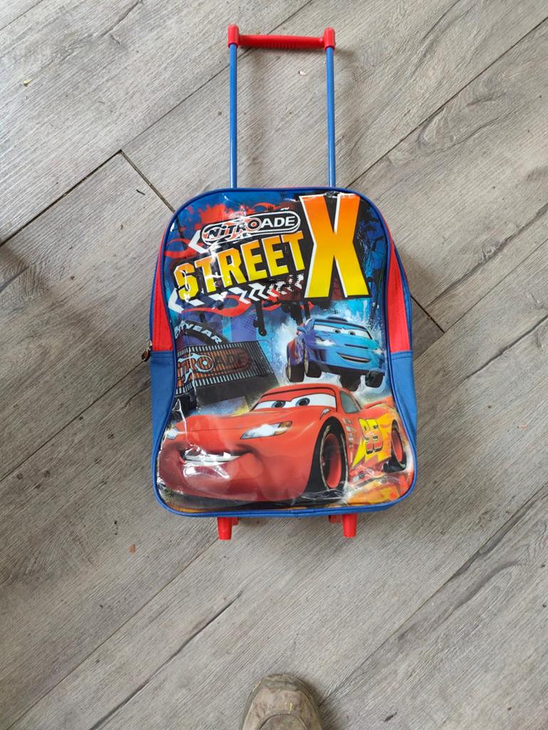 Cars Street X Rolkoffer / Rugzak voor Kinderen, Ophalen of Verzenden, Gebruikt