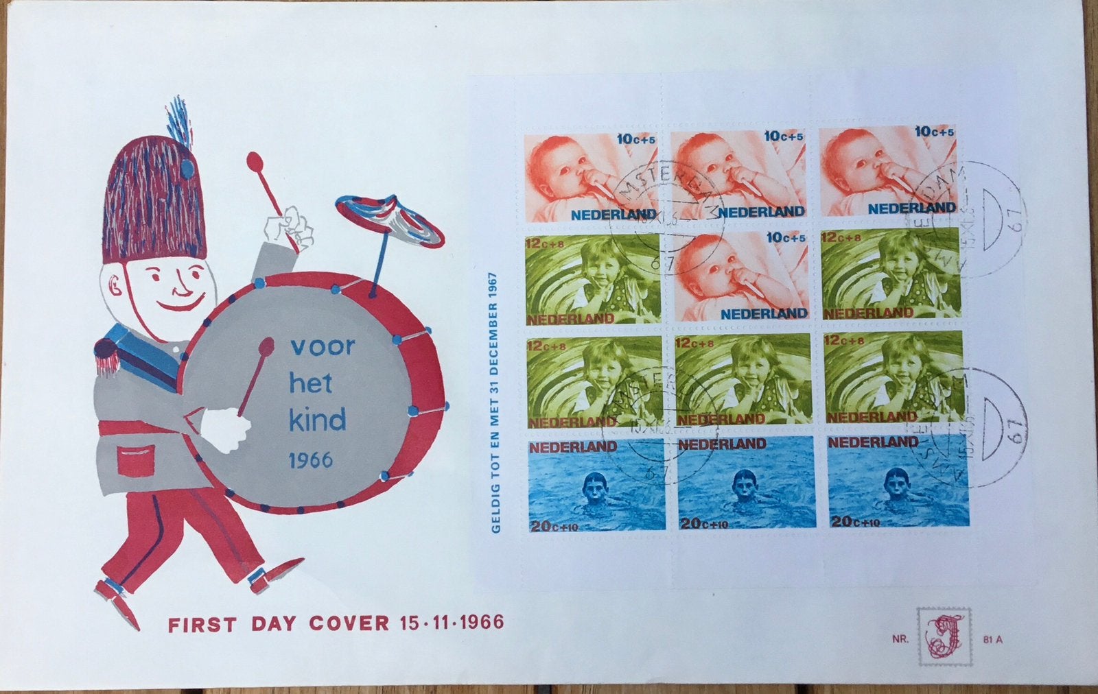 Eerste dag envelop kavel E21, Postzegels en Munten, Ophalen of Verzenden, Onbeschreven, Nederland
